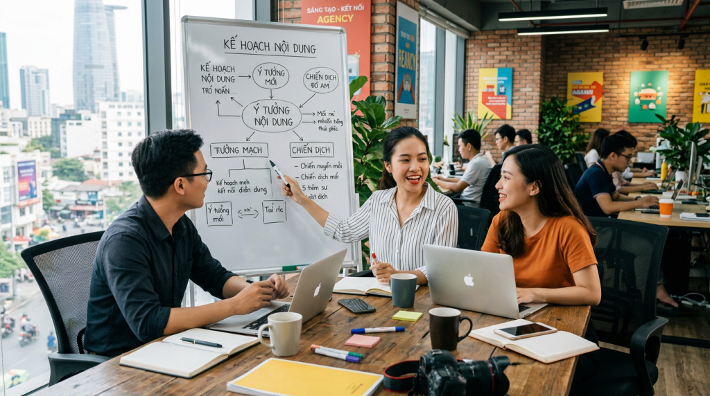 Tuyển dụng Content TPHCM: Môi trường agency năng động, lương thưởng tốt