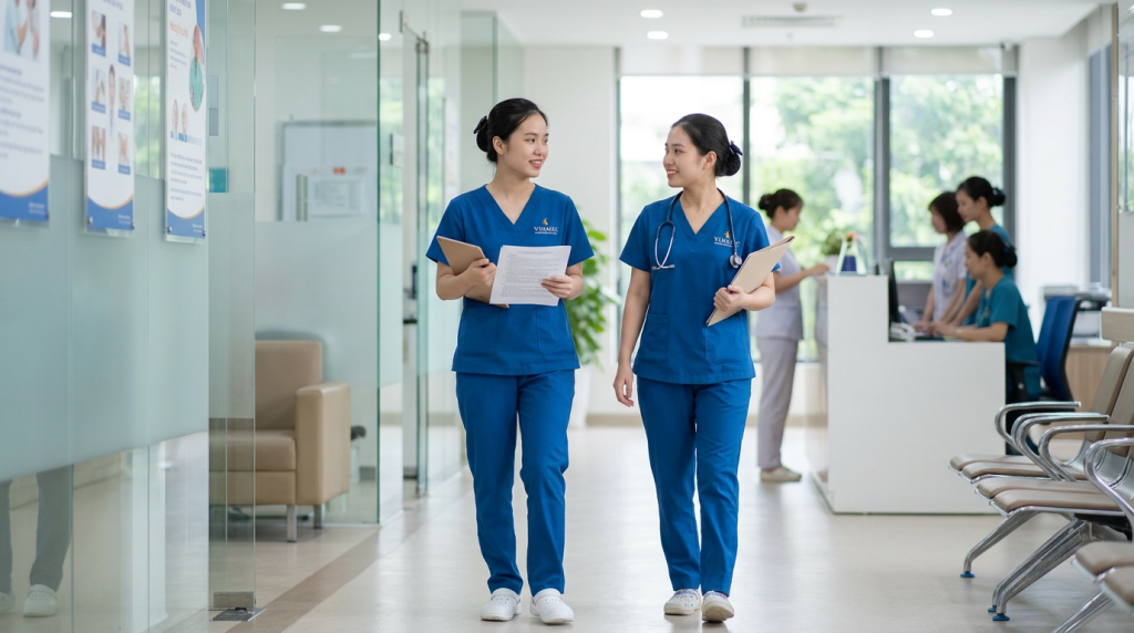 Tuyển dụng Điều dưỡng viên: Môi trường phòng khám quốc tế, đãi ngộ y tế cao