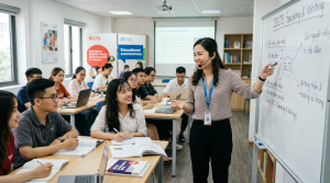 Tuyển dụng giáo viên IELTS: Thu nhập cực khủng, hỗ trợ tài liệu giảng dạy