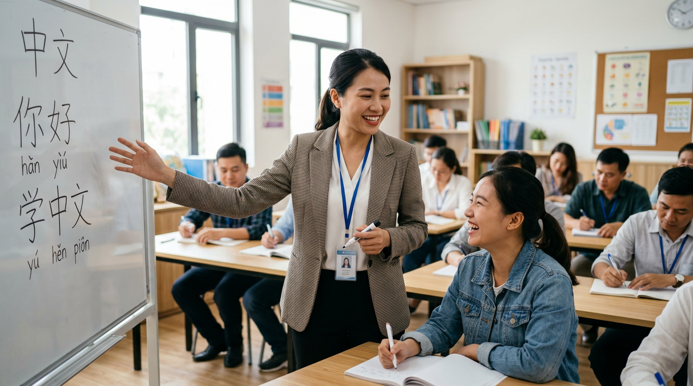 tuyển dụng giáo viên tiếng trung