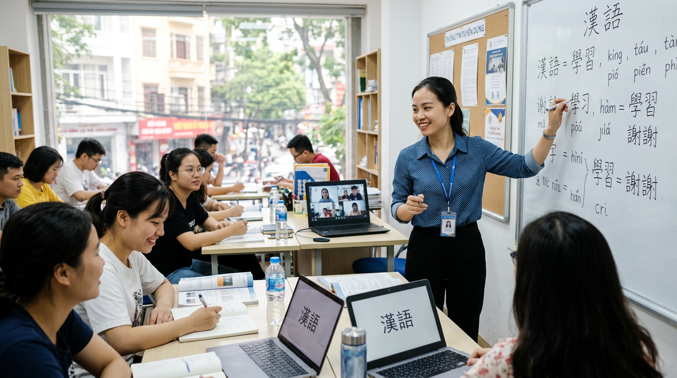tuyển dụng giáo viên tiếng trung
