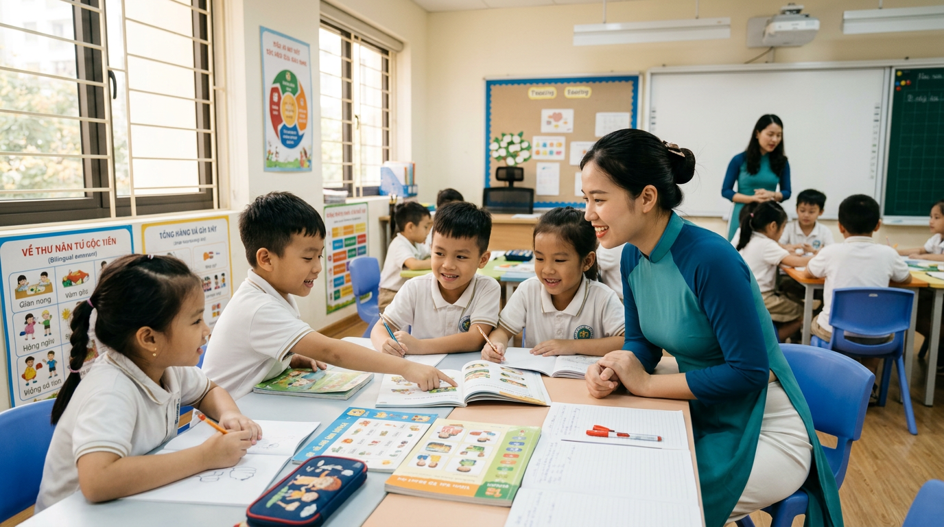 tuyển dụng giáo viên tiểu học