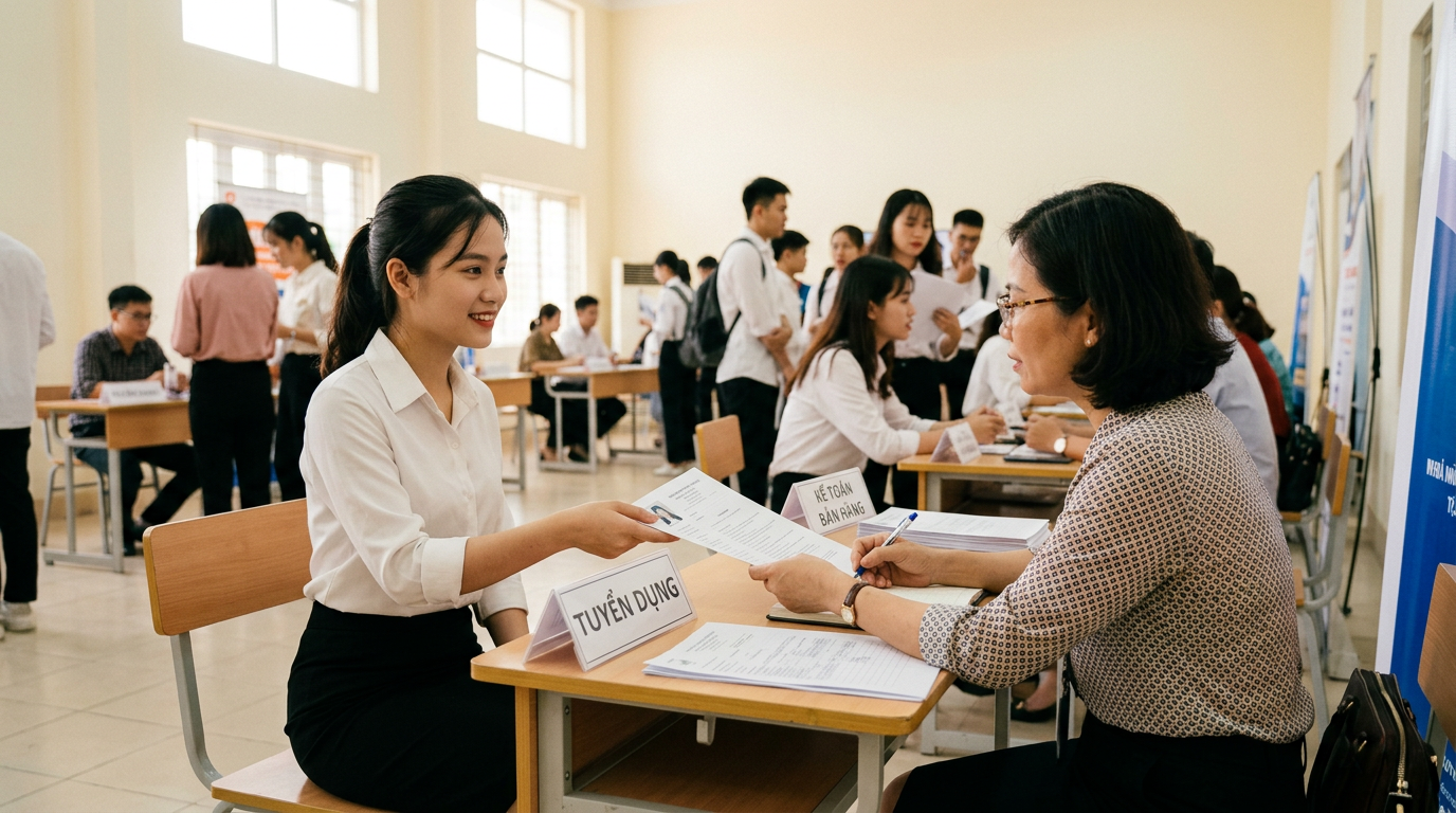 tuyển dụng kế toán bán hàng