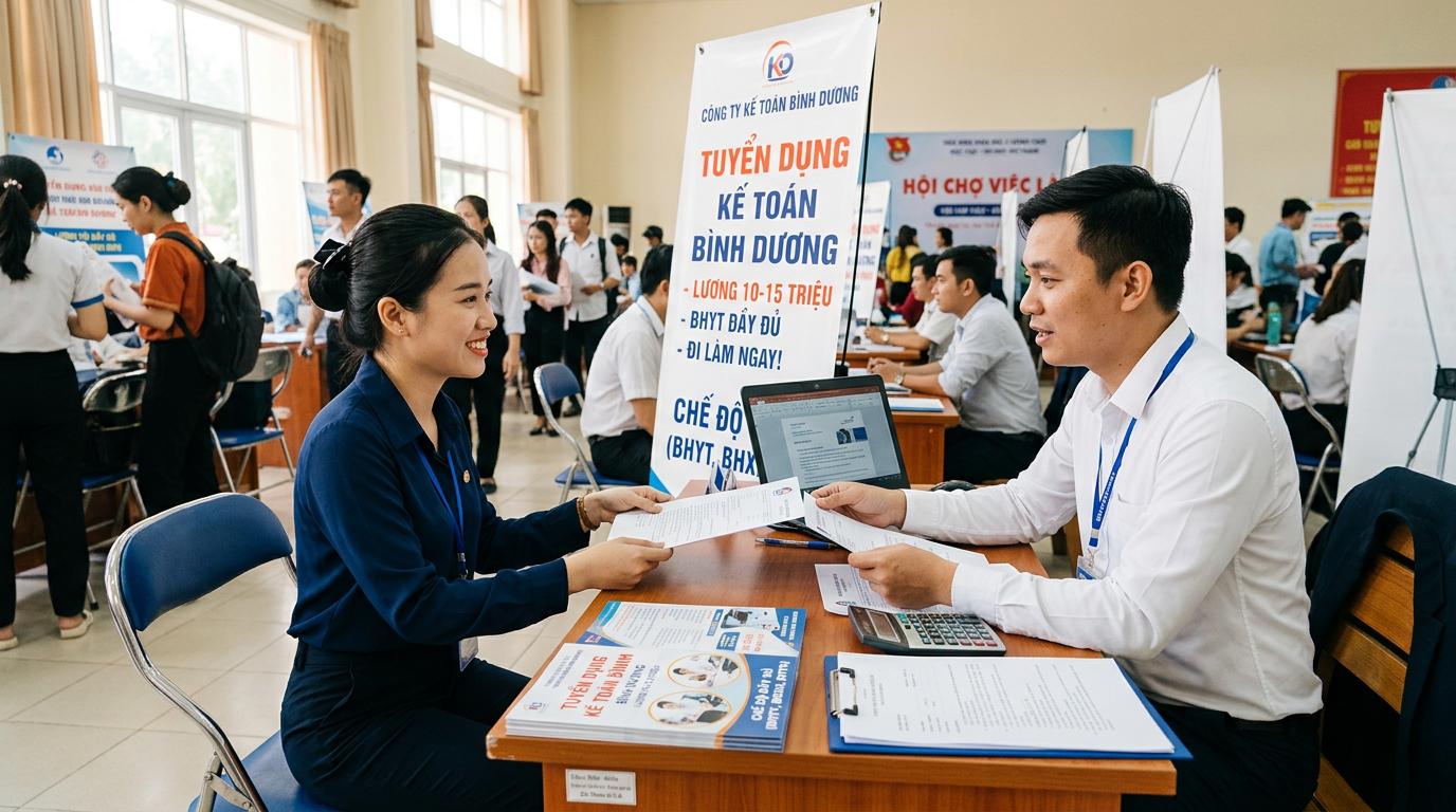 tuyển dụng kế toán bình dương