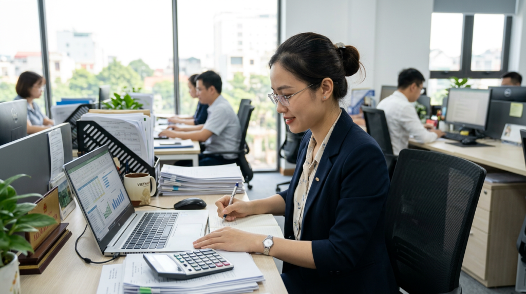 Tuyển dụng kế toán Thái Nguyên lương thưởng cạnh tranh, ổn định