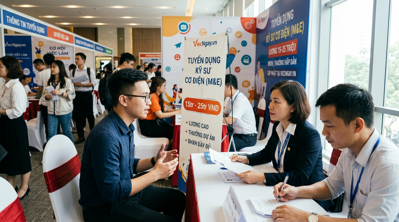 tuyển dụng kỹ sư cơ điện