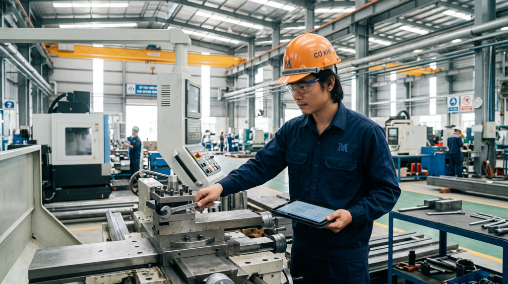 Tuyển dụng Kỹ sư cơ khí: Làm việc tại nhà máy lớn, chế độ đãi ngộ tốt