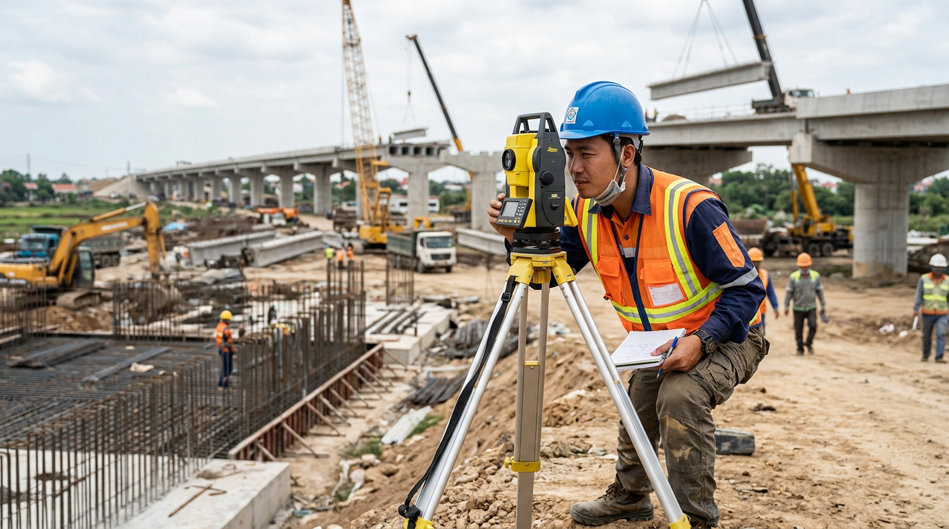 tuyển dụng kỹ sư trắc địa