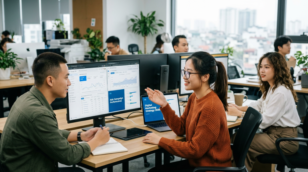 Tuyển dụng Marketing Online: Chế độ GenZ, ngân sách chạy ads lớn