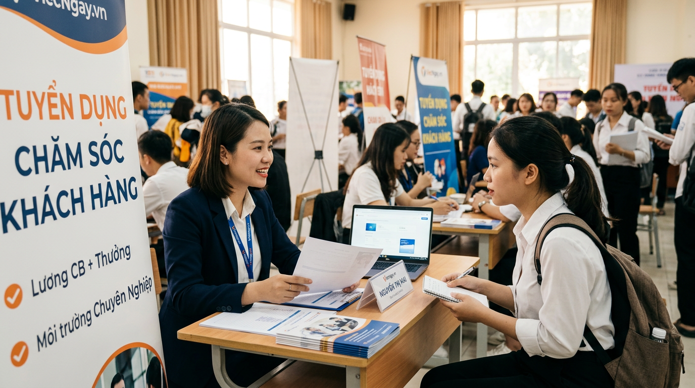 tuyển dụng chăm sóc khách hàng