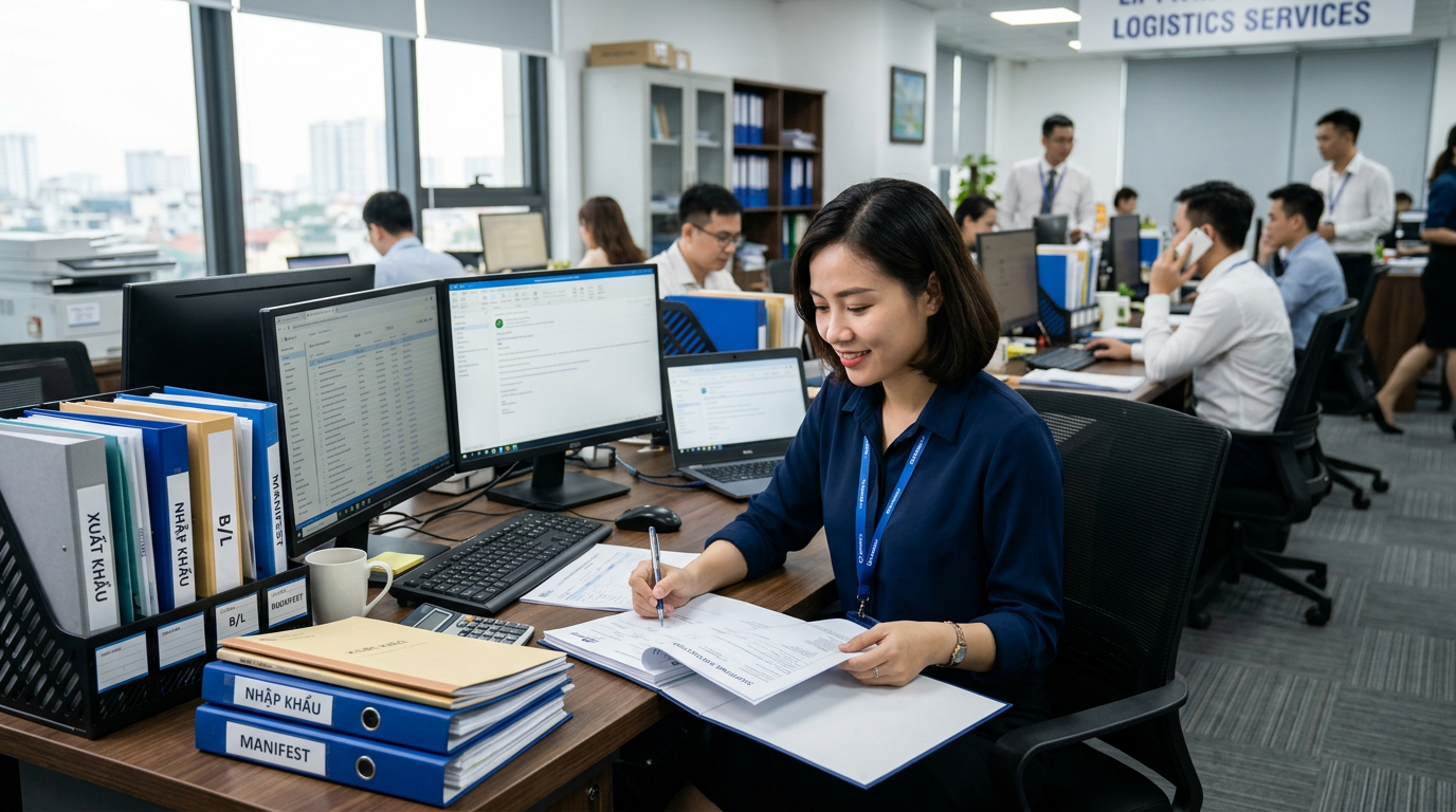tuyển dụng nhân viên chứng từ logistics