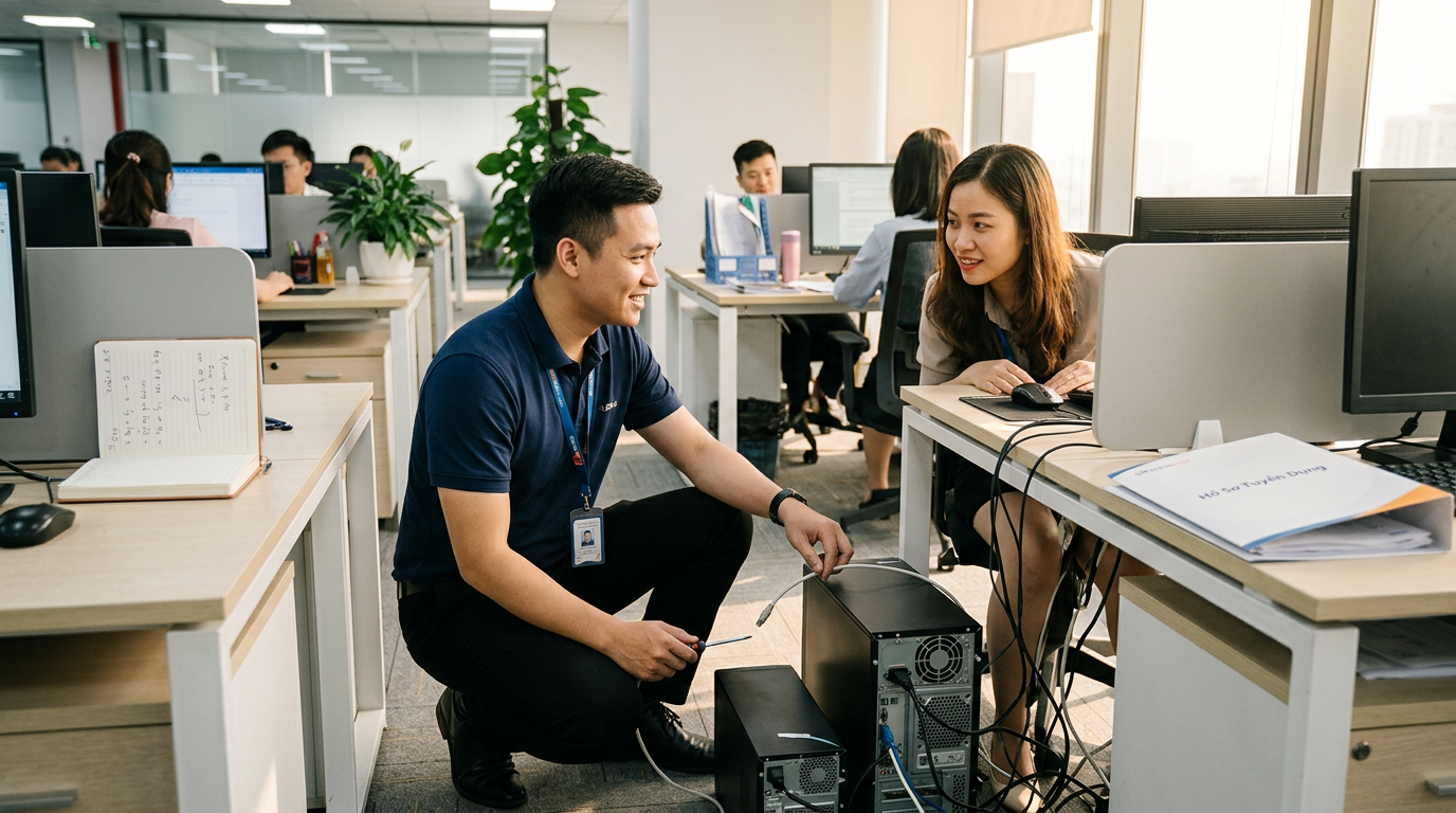 tuyển dụng nhân viên it phần cứng