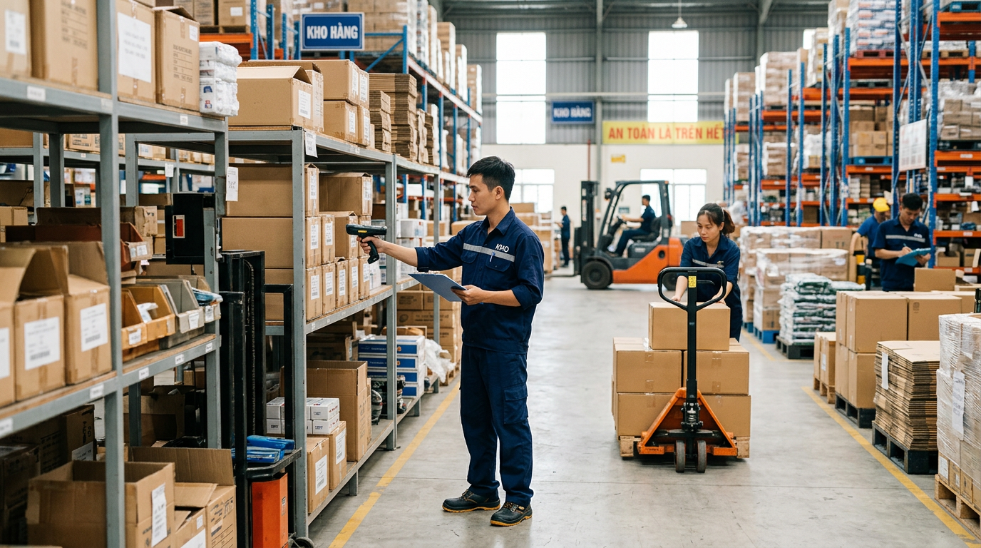 tuyển dụng nhân viên kho