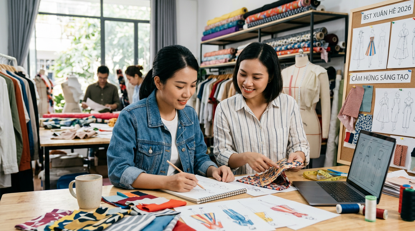 tuyển dụng thiết kế thời trang