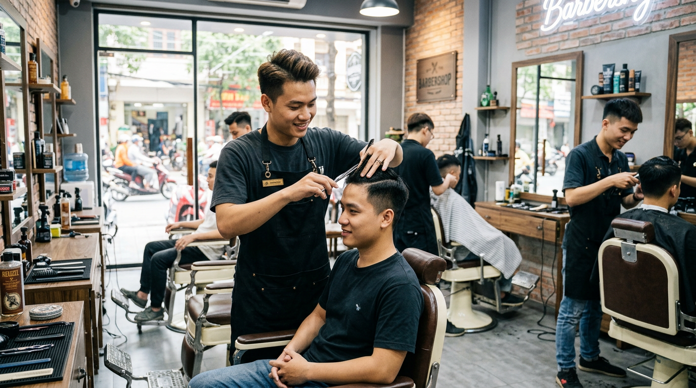 tuyển dụng thợ cắt tóc