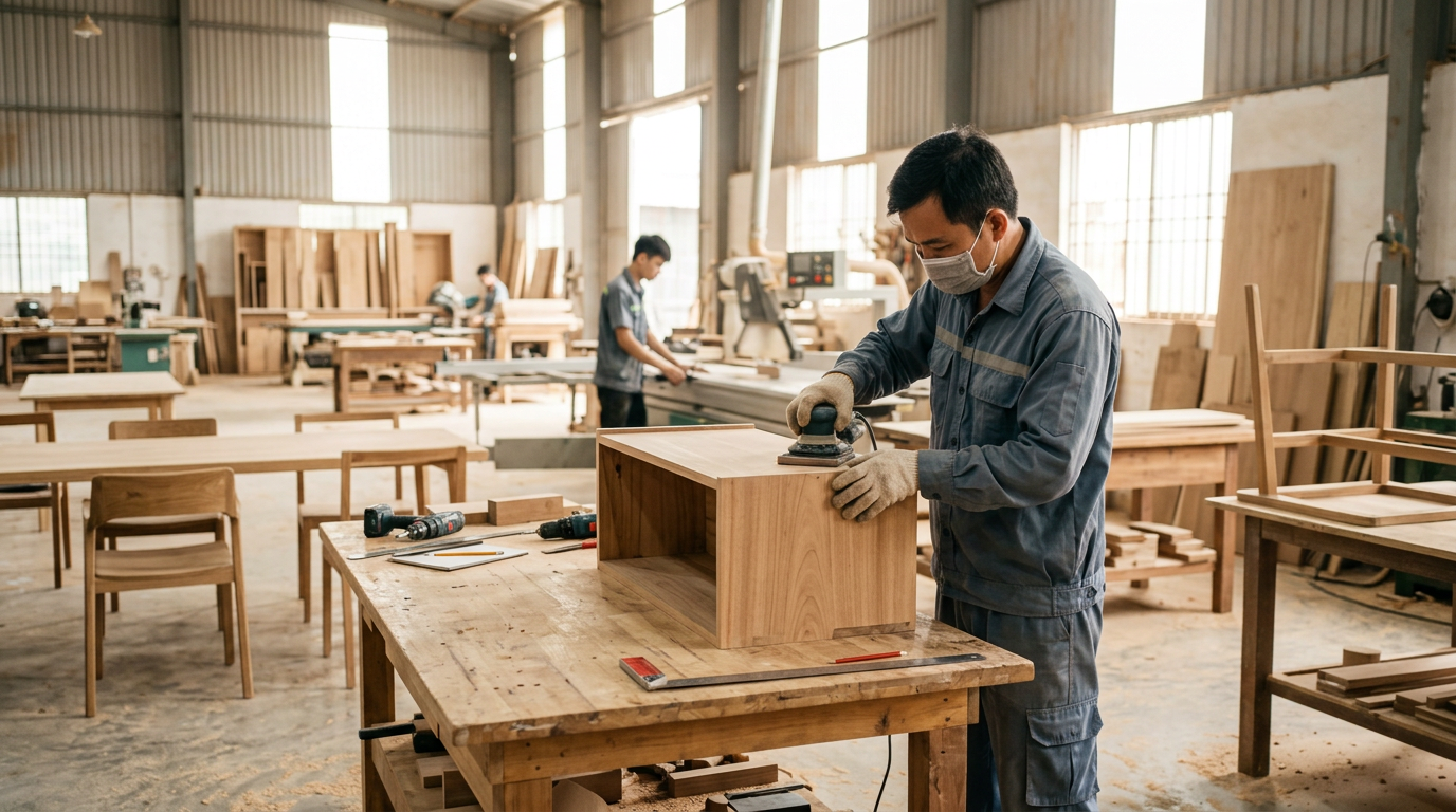 tuyển dụng thợ mộc