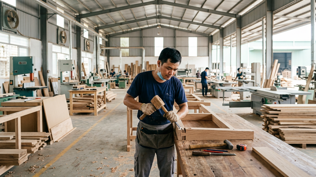 Tuyển dụng thợ mộc nội thất: Thu nhập ổn định, xưởng làm việc rộng rãi