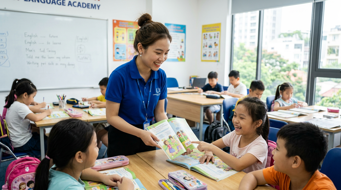 tuyển dụng trợ giảng tiếng anh tphcm