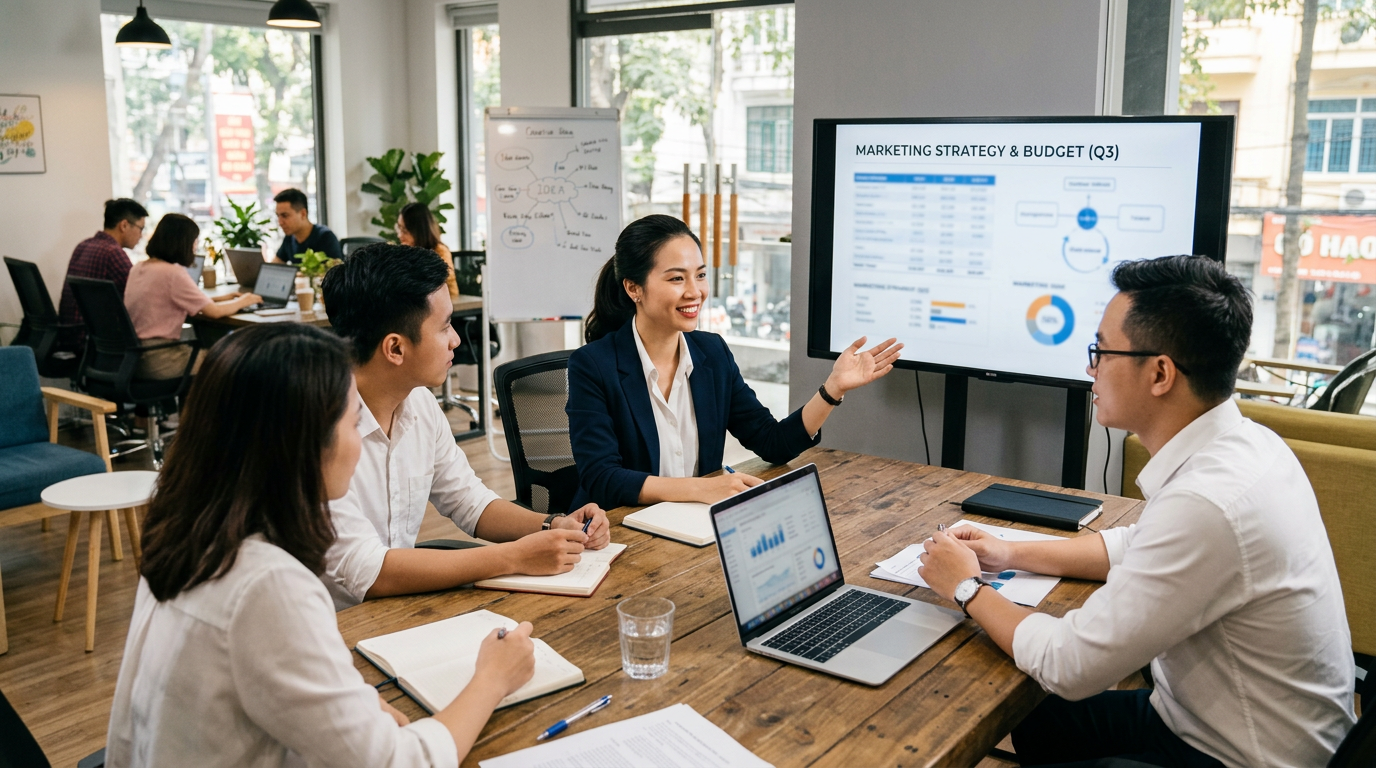 tuyển dụng trưởng phòng marketing