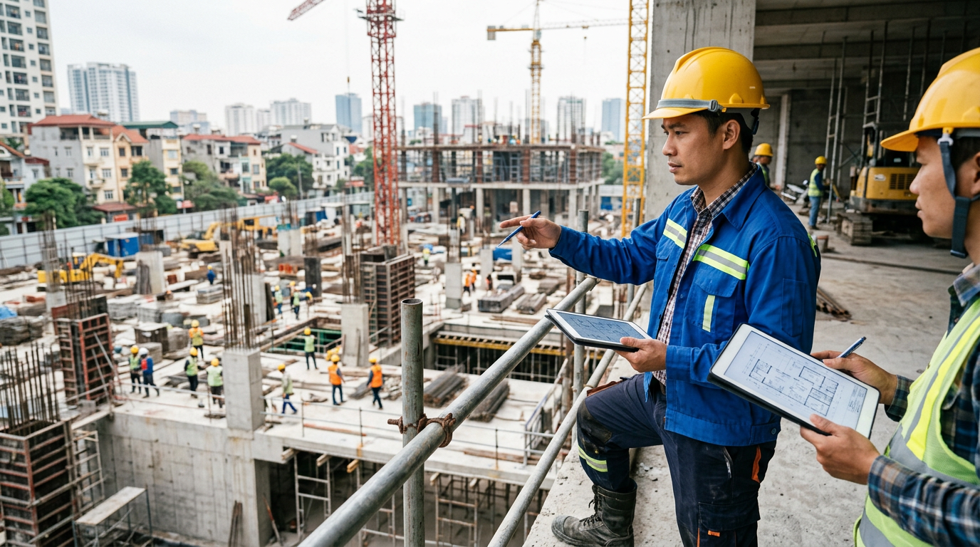 tuyển dụng giám sát công trình