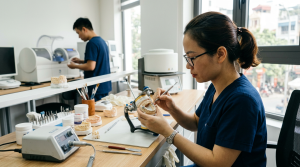 Tuyển Kỹ thuật viên Nha khoa (Labo): Tay nghề cao, chia % dịch vụ hấp dẫn