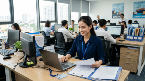 Tuyển nhân viên chứng từ Logistics: Môi trường năng động, thu nhập tốt