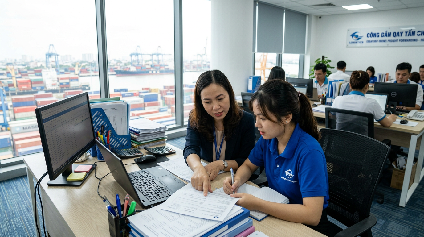 nhân viên chứng từ xuất nhập khẩu