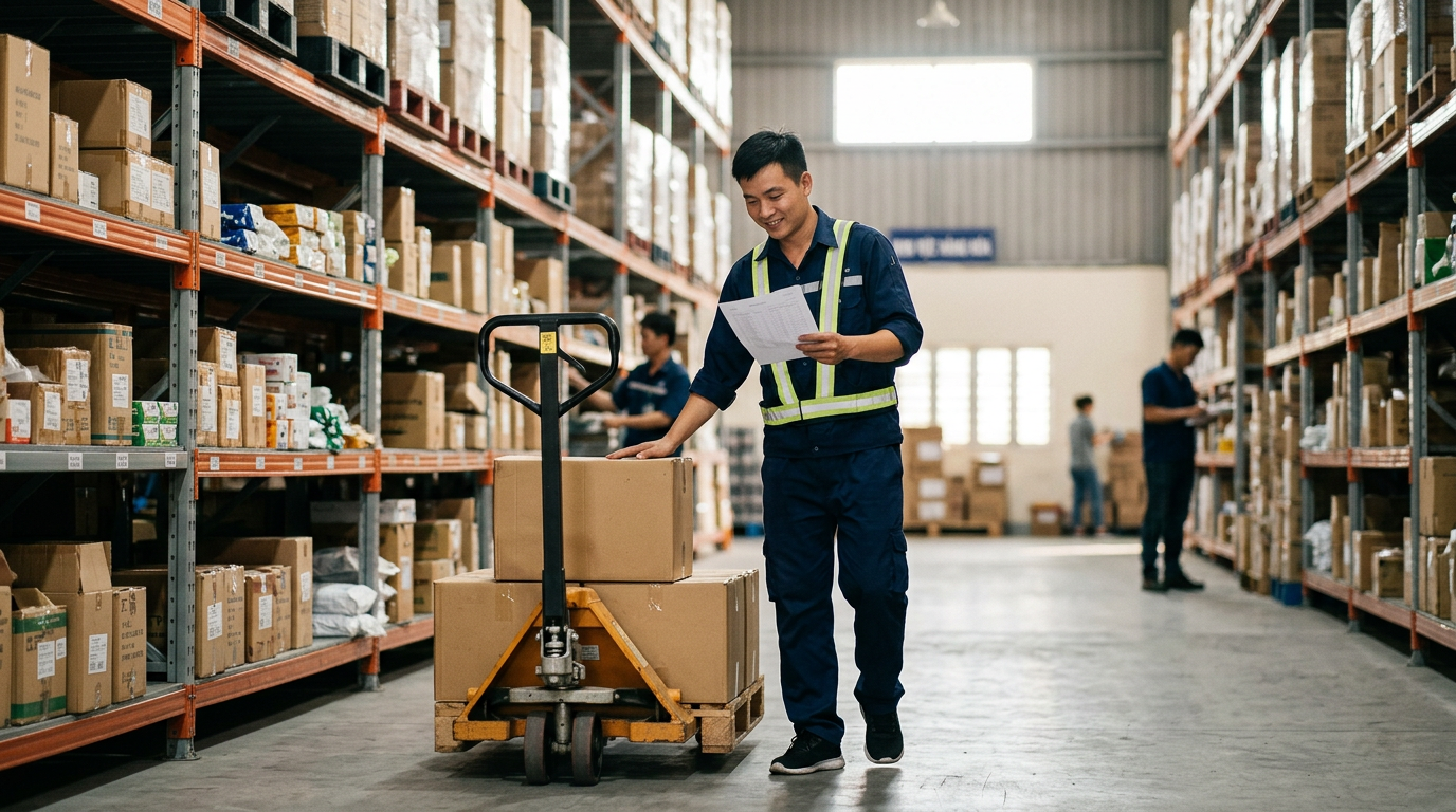 nhân viên kho đà nẵng