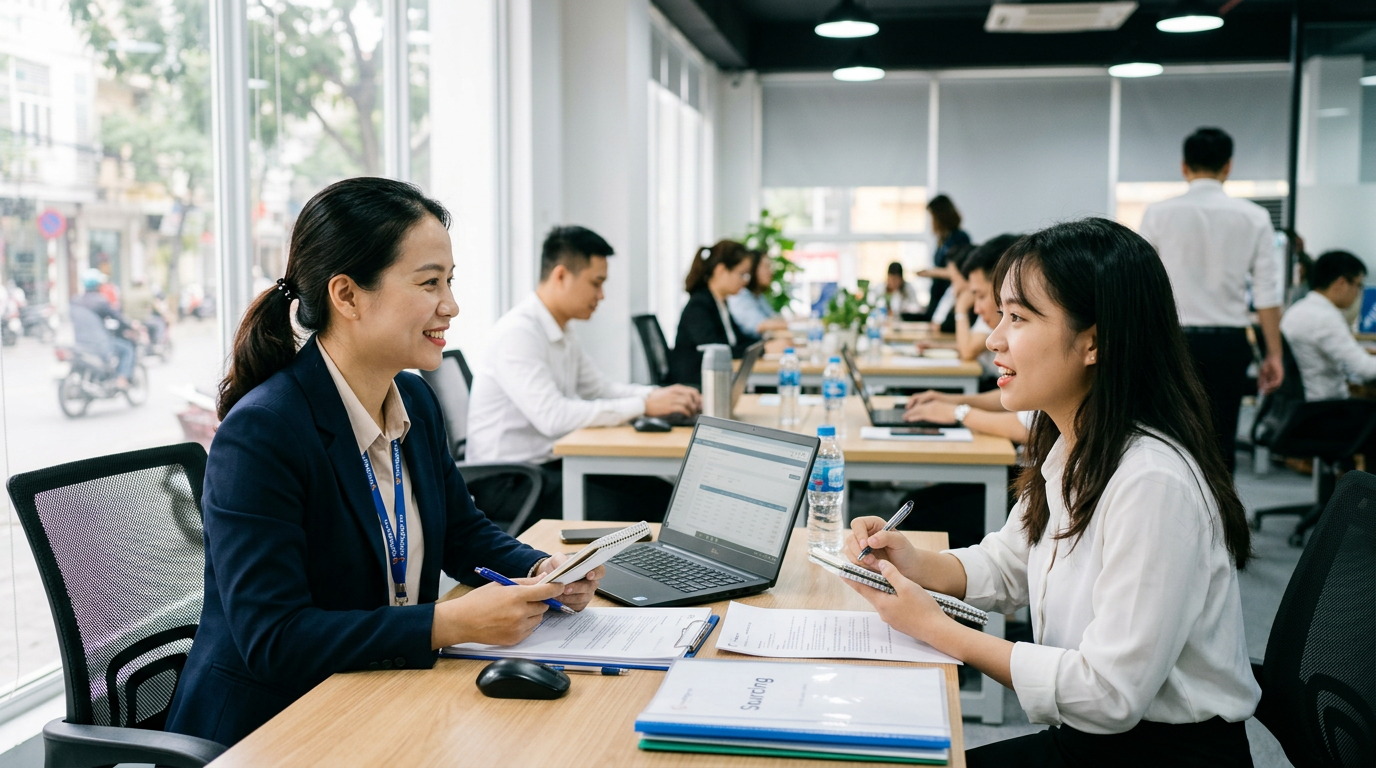tuyển dụng nhân viên mua hàng quốc tế