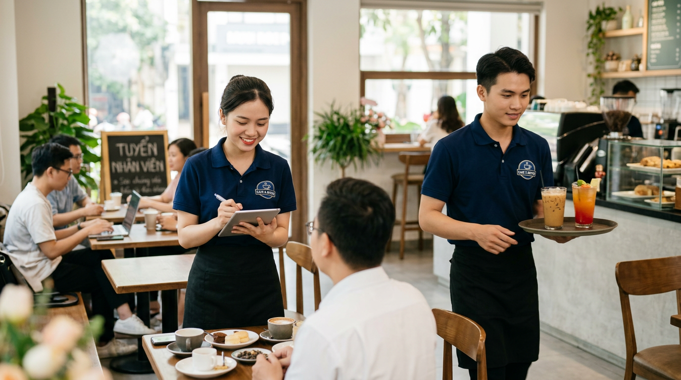 tuyển nhân viên order