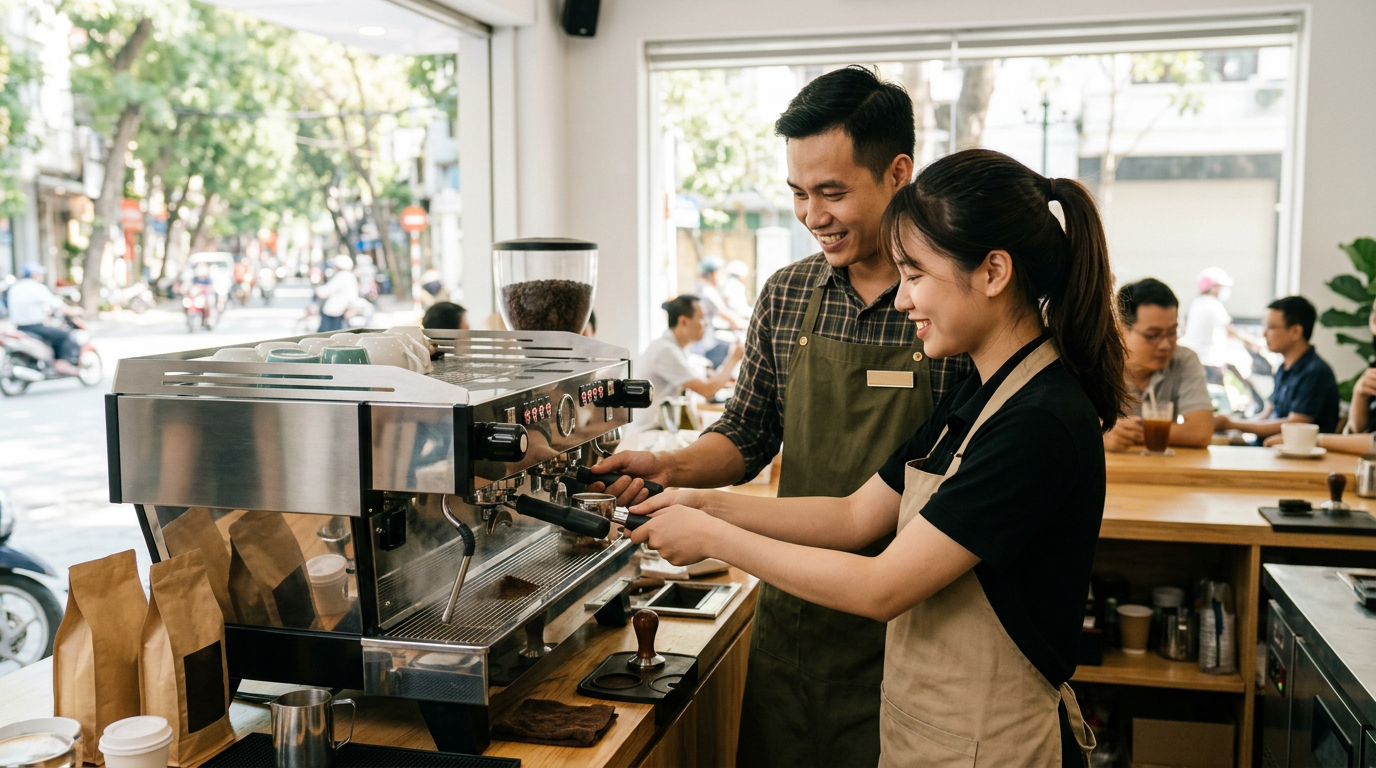 tuyển dụng nhân viên pha chế