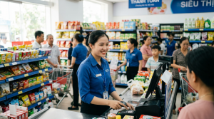 Tuyển nhân viên siêu thị, cửa hàng tiện lợi: Không yêu cầu kinh nghiệm
