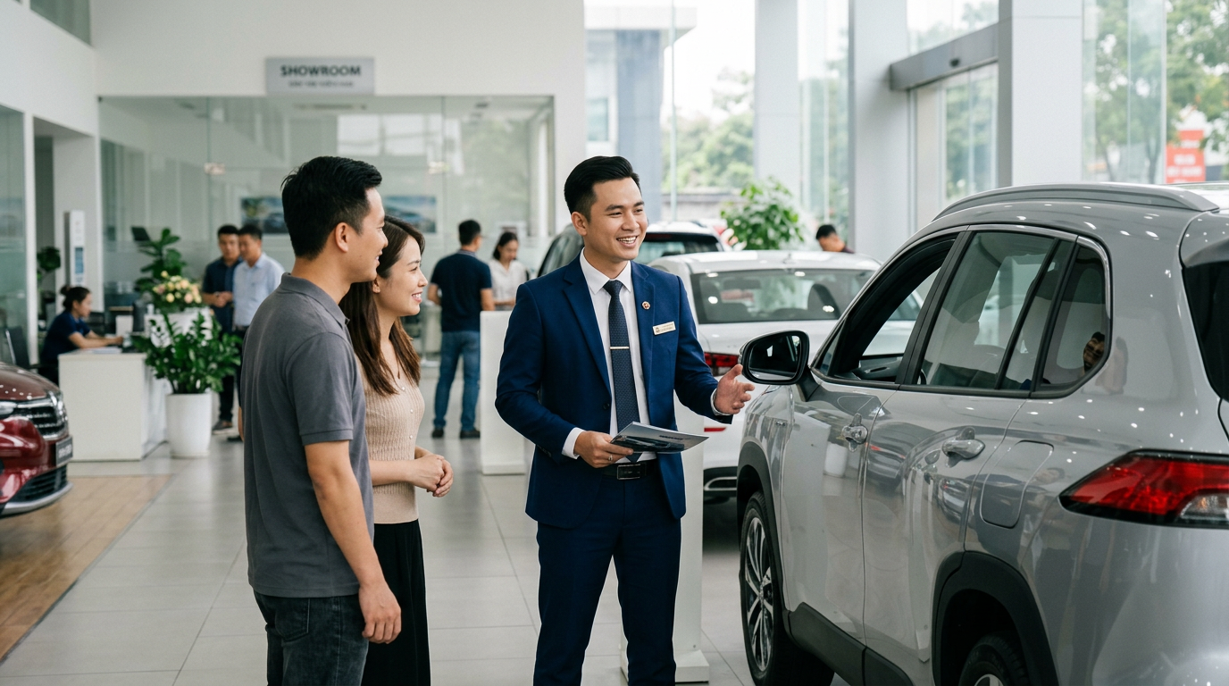 tuyển dụng nhân viên kinh doanh ô tô