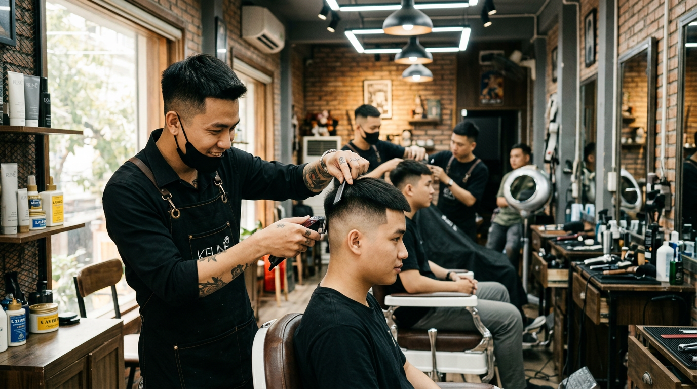 tuyển dụng thợ cắt tóc