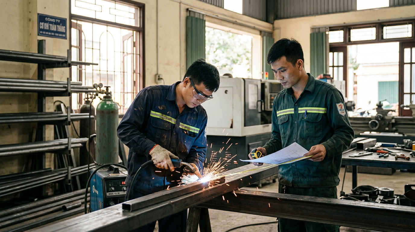 tuyển dụng thợ cơ khí hà nội