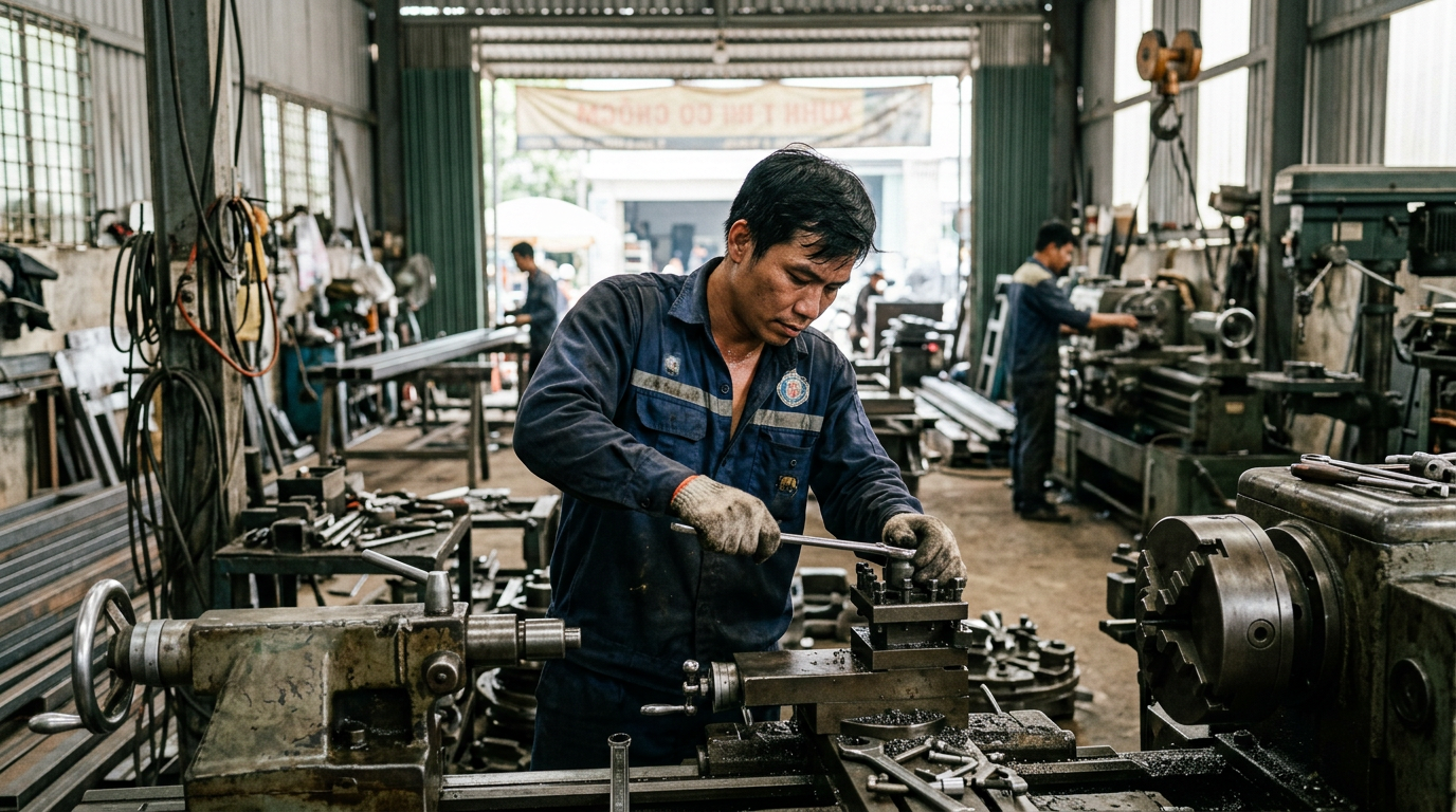 tuyển dụng thợ cơ khí tphcm