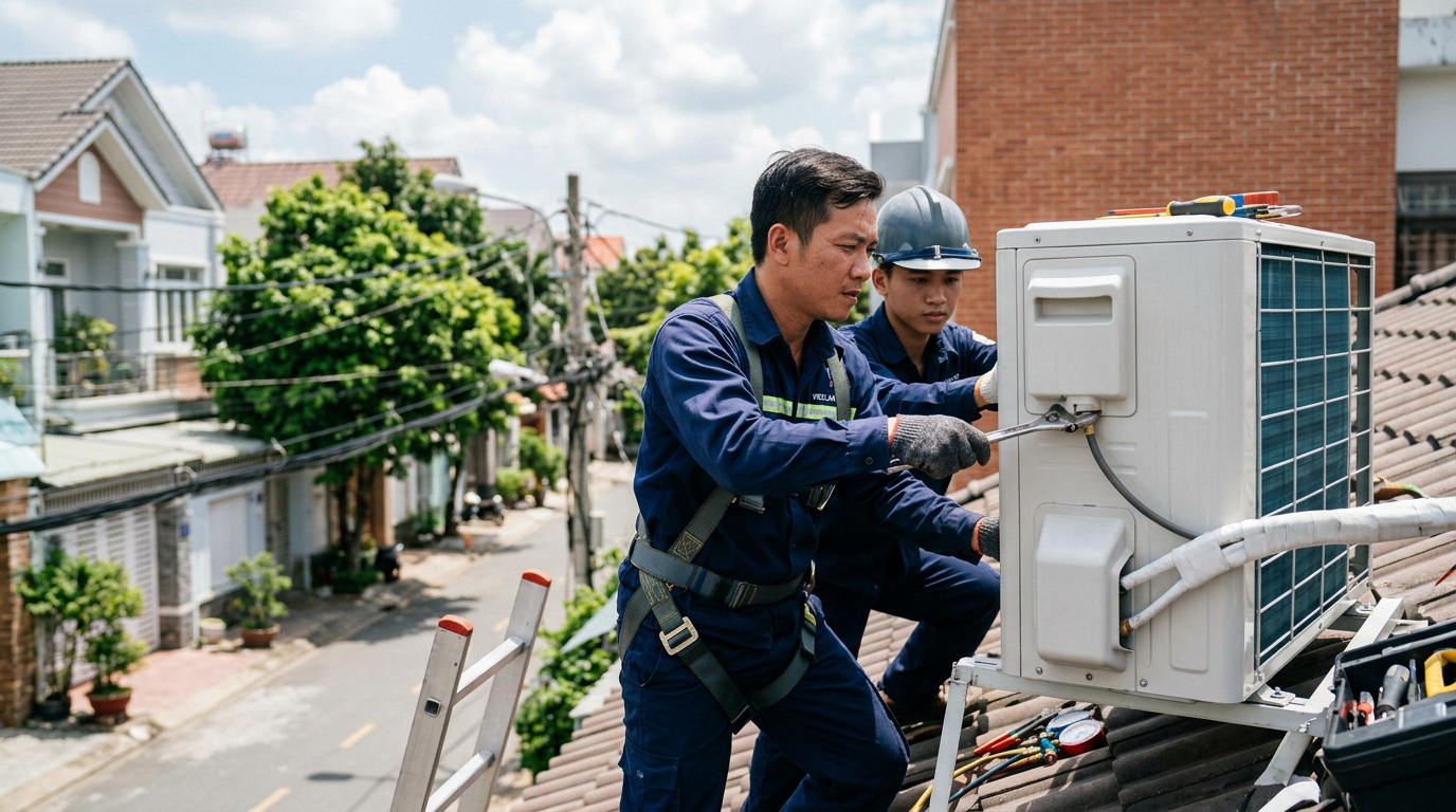 tuyển thợ điện lạnh