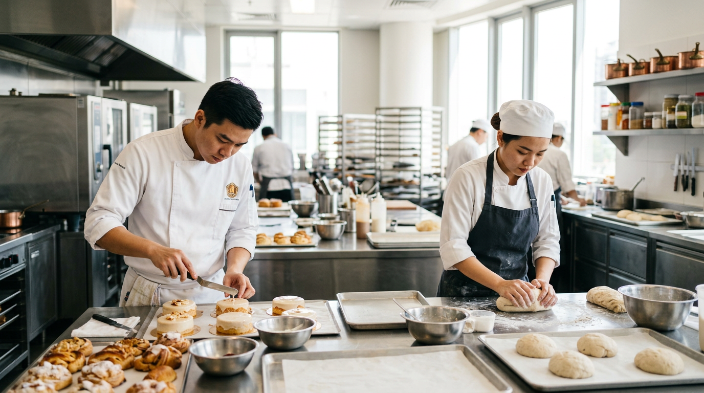 tuyển dụng thợ làm bánh