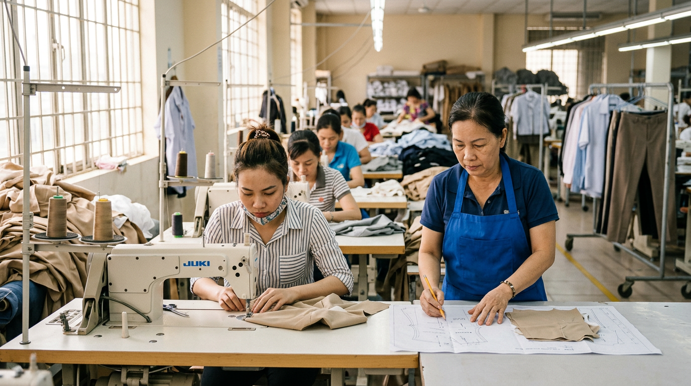 tuyển dụng thợ may