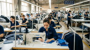 Tuyển thợ may công nghiệp/mẫu: Đơn hàng đều quanh năm, thu nhập ổn định