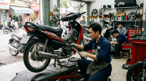 Tuyển thợ sửa xe máy chuyên nghiệp: Lương cơ bản + Hoa hồng dịch vụ