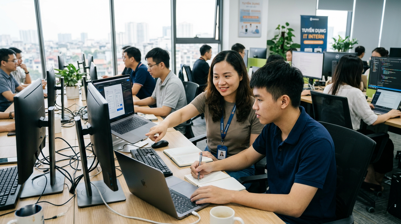 tuyển dụng thực tập sinh it