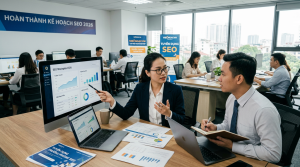 Tuyển Trưởng phòng SEO: Lương cứng cao + Thưởng KPI dự án cực khủng