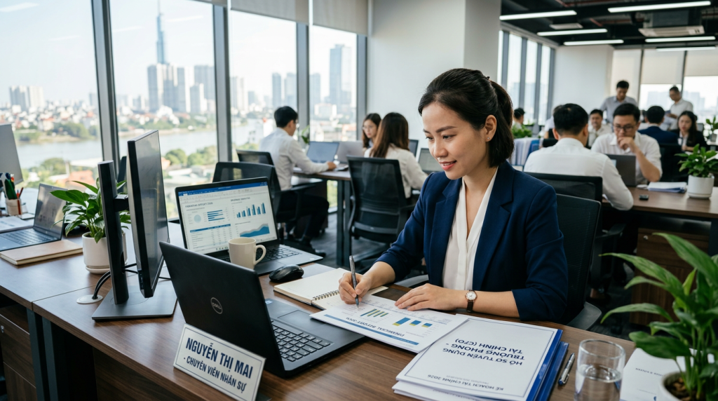 Tuyển Trưởng phòng Tài chính (CFO): Đãi ngộ xứng tầm, môi trường chuyên nghiệp