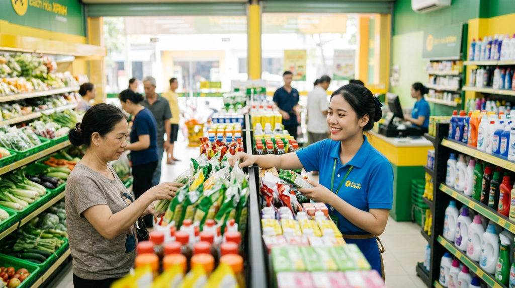 Việc làm Bách Hóa Xanh: Tuyển nhân viên bán hàng đi làm ngay