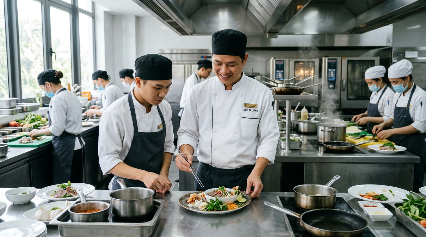 việc làm bếp trưởng