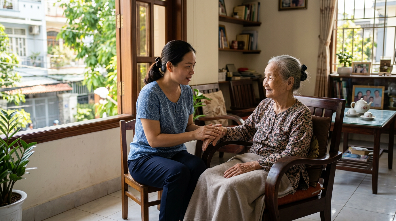 việc làm chăm sóc người già