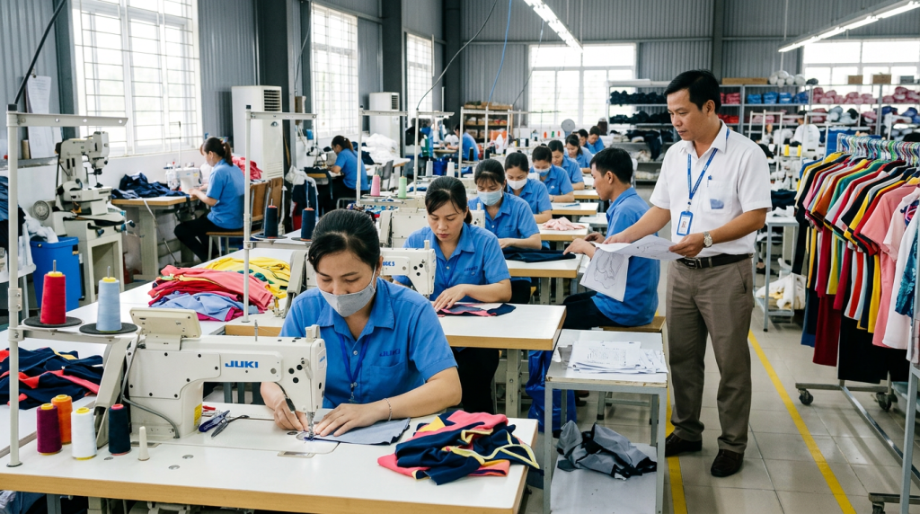 việc làm dệt may