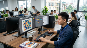 Việc làm Graphic Designer: Thỏa sức sáng tạo, hỗ trợ trang thiết bị xịn