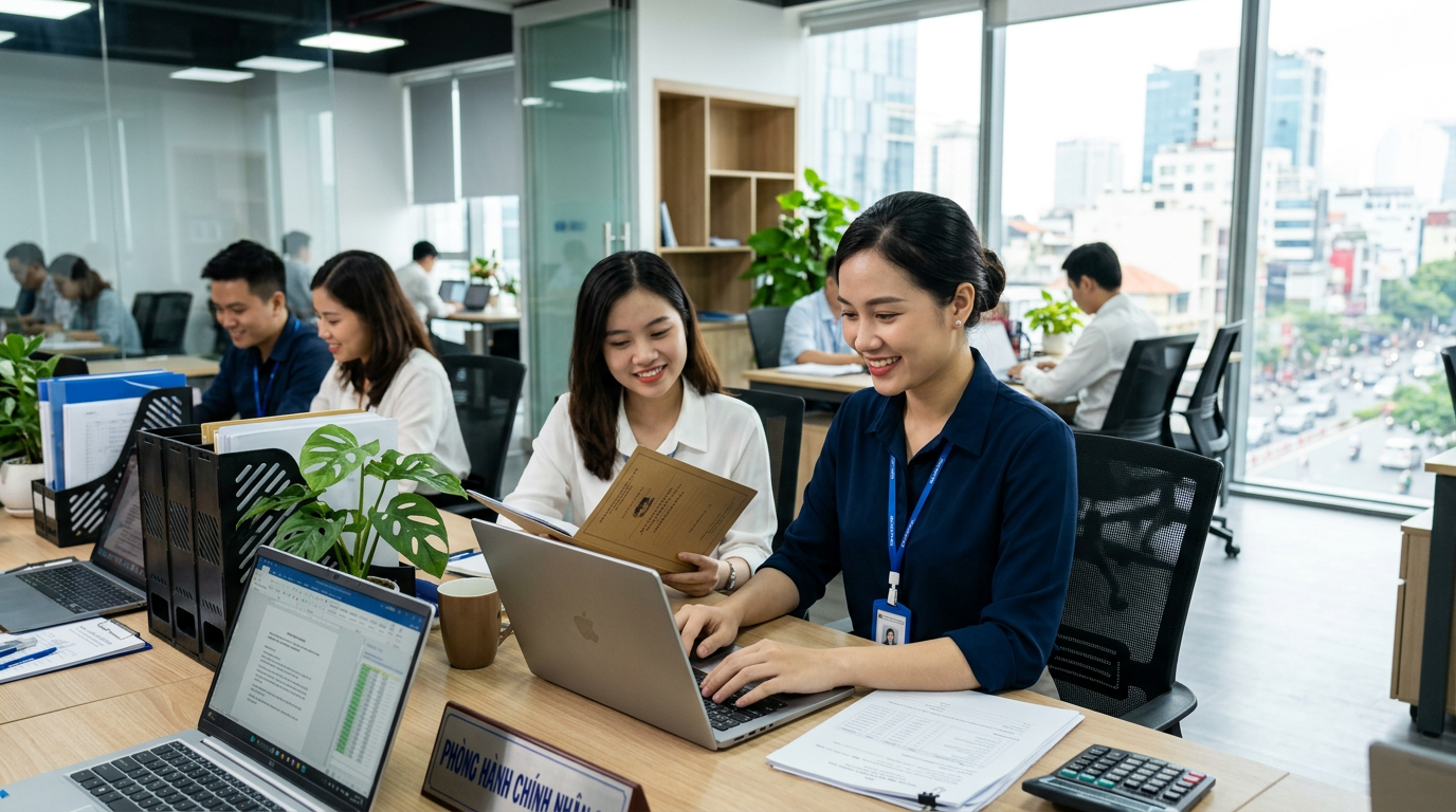 việc làm hành chính nhân sự tphcm